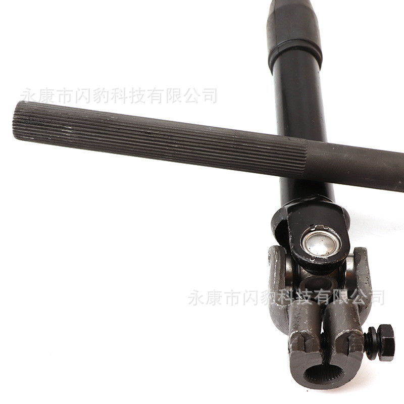 伸缩万向节万向轴转向接头传动轴万向后桥伸缩轴30t535mm