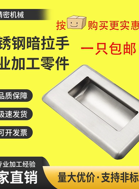 LS102A LS103A LS104A不锈钢嵌入式暗装工业把手柜门扣手 LS101A
