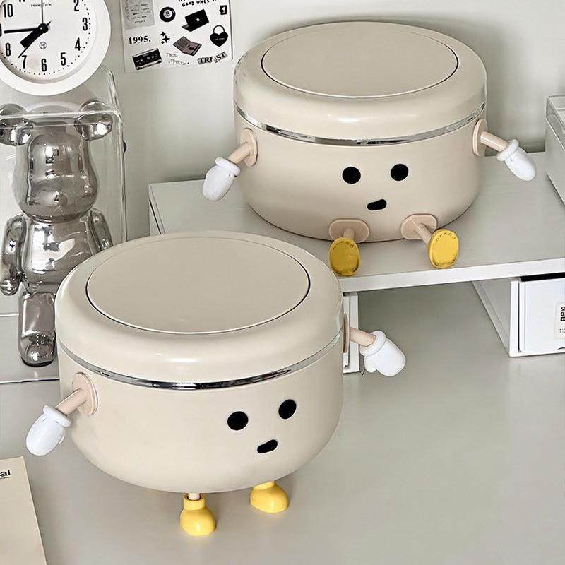 多功能桌面收纳桌上杂物收纳筐纸篓盒高颜值办公桌书桌可爱垃圾桶,收纳整理,手机收纳盒,淘宝优惠券,粉丝福利购,淘宝优惠卷