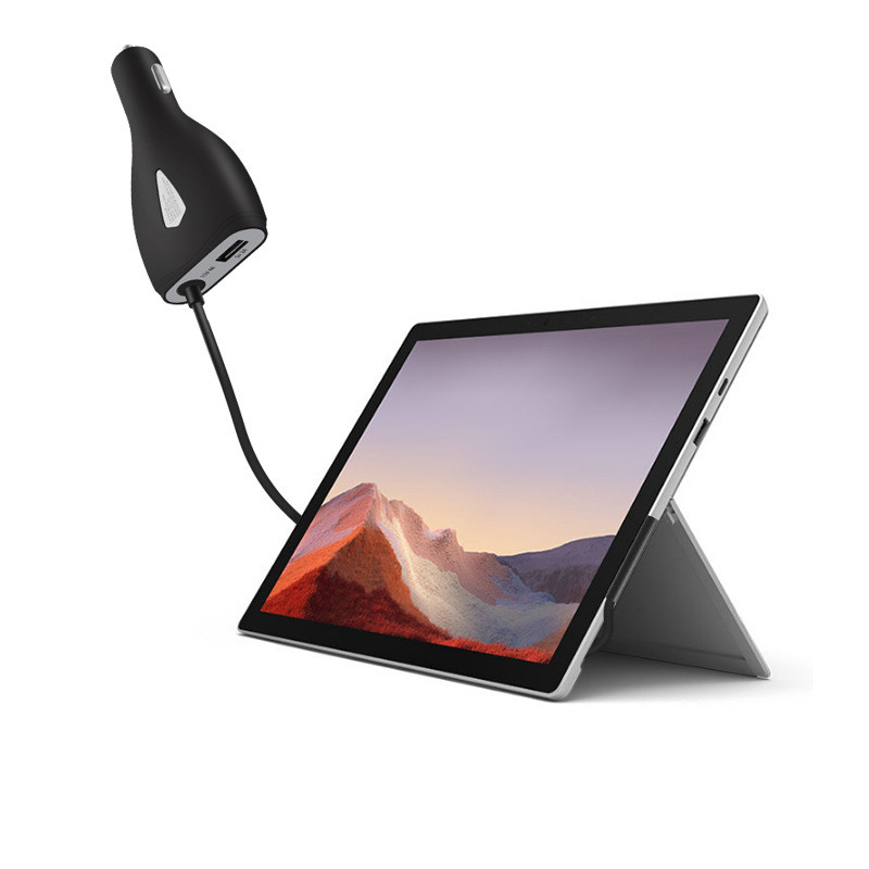 微软车载充电器 Surface Pro 3/4/5/6 /7/8 70W 15V4A/USB2A 车充