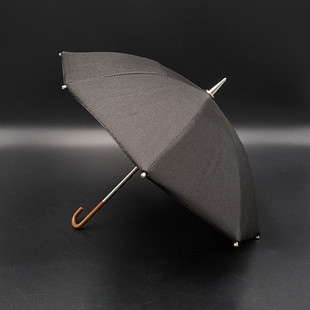 1/6分兵人场景配件微缩长柄黑色雨伞黑帮武器12寸素体手办模型bjd