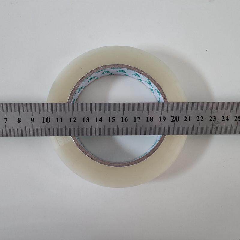 热销封口粘透明窄小胶带宽1.2/1.8/2.4胶带包装封箱胶带打包髙带