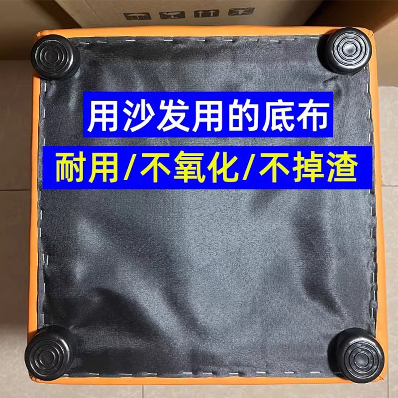 真皮凳子客厅家用沙发凳脚踏换鞋凳门口穿鞋凳小头层牛皮真皮墩子