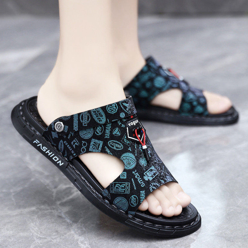 凉鞋男款外穿2022新款夏季潮流运动休闲开车凉拖沙滩两用室外拖鞋,流行男鞋,休闲凉鞋,淘宝优惠券,粉丝福利购,淘宝优惠卷