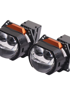 SANVI新款高亮畅销3寸64W5500KA11S方形LED双光透镜大灯改装