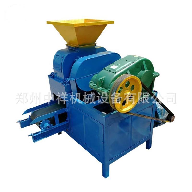 热销煤泥碳粉成型机石膏煤泥煤粉压球矿小型煤粉机粉压球机制球机