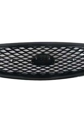 热销适用于2014-2022款英菲尼迪q50q50l改装黑色碳纤中网格栅前脸