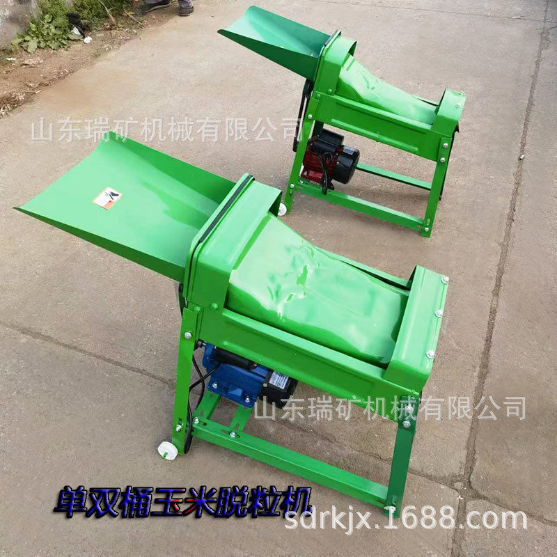 家用小型玉米脱粒机电动打粒机剥粒包谷分离机汽油打棒机