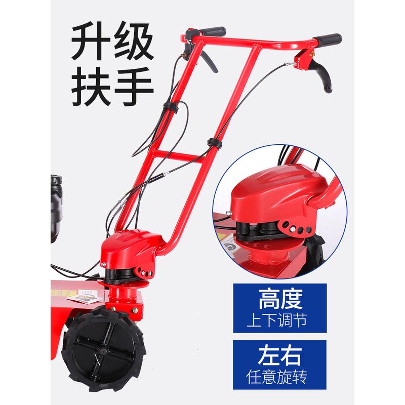 热销9马力剪草机割草机四轮手推自走汽油碎草机除草机