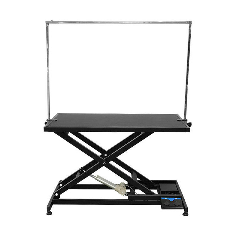 宠物美容桌气压旋转宠物店桌狗猫吹风造型美容台修剪吹毛方形专用