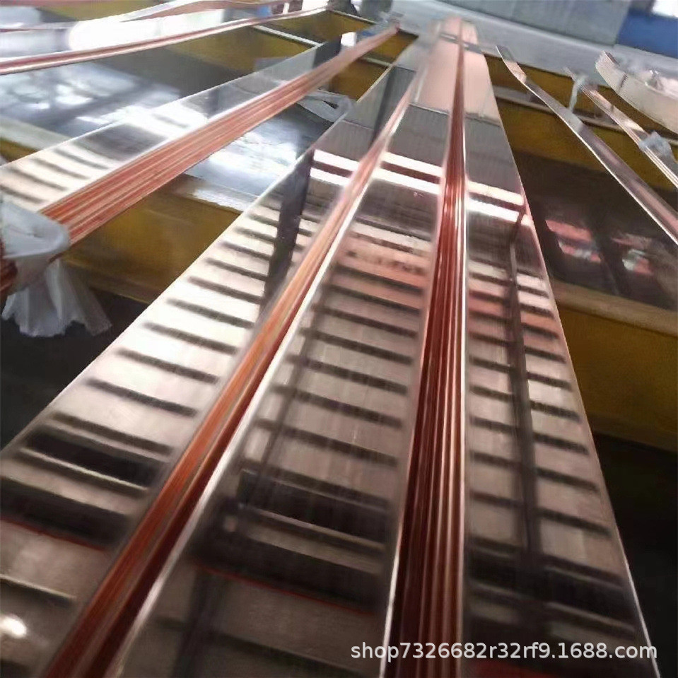 tmy定制接地用t2紫铜排红铜棒电力导电用铜方棒加工铜母线铜条