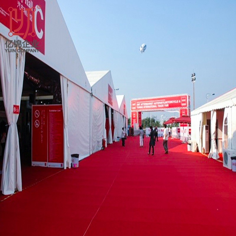 白色欧式婚礼婚礼户外婚庆篷房帐篷铝合金pvc布宴会酒席活动大棚