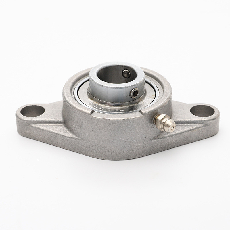 不锈钢外球面带座轴 UCFL204 205 206菱形轴承座菱形外球面轴承