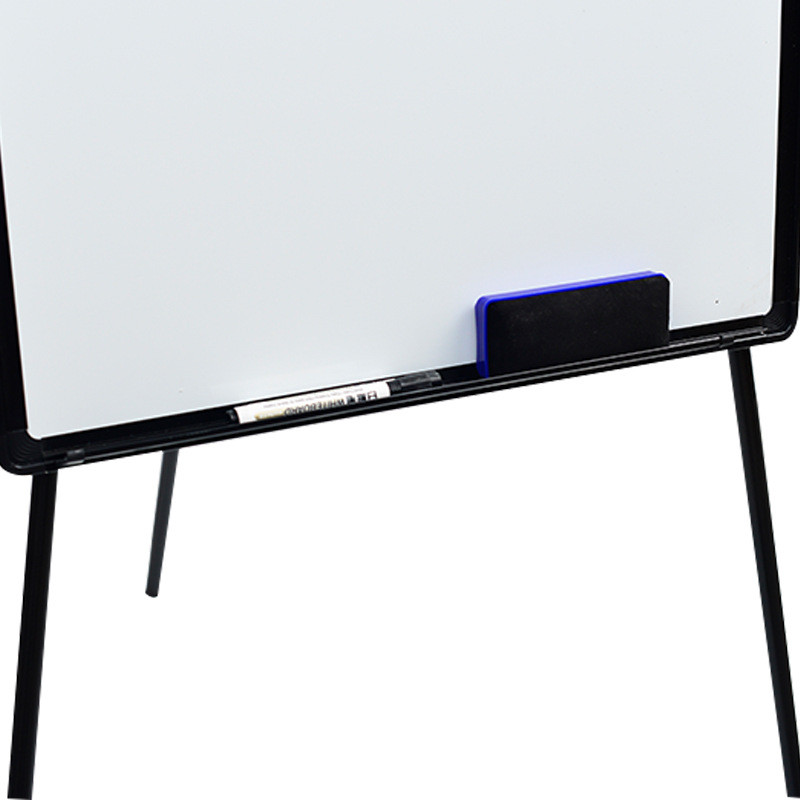黑色告示画板磁性黑板白板三脚架夹纸白板家用儿童升降支架式白板