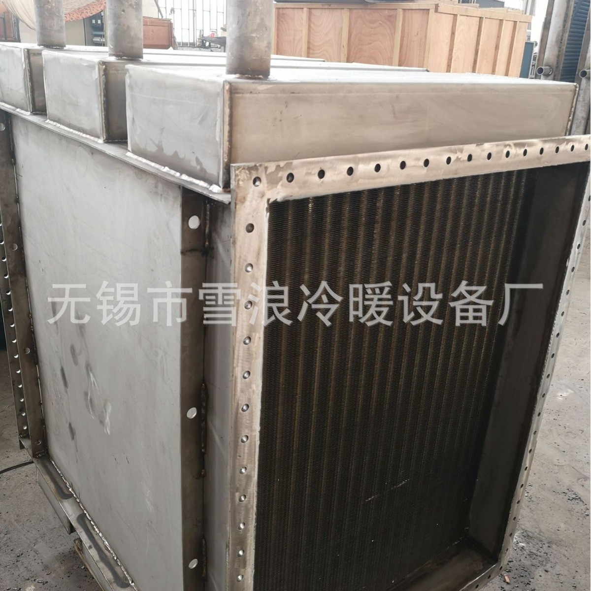 热销工业用加热器蒸汽转轮不锈钢再生加热器烘房加热盘管生产制作