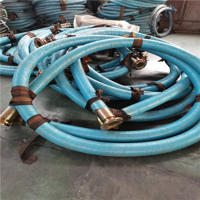 3寸四层76mm钢丝编织缠绕胶管碳钢二层扣押胶管钢丝软管