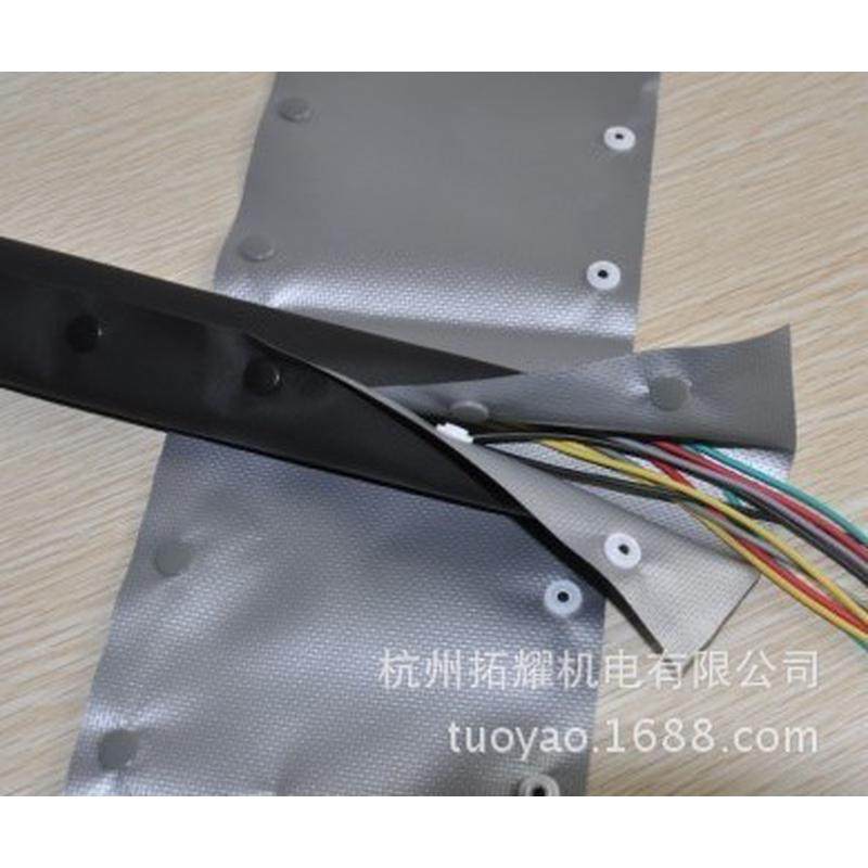 热销阻燃扣式结束带电线捆绑带卷式束线带wb/wbs-202/pc-222扣距2