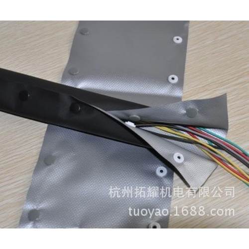 热销阻燃扣式结束带电线捆绑带卷式束线带wb/wbs-140/pc-160扣距1