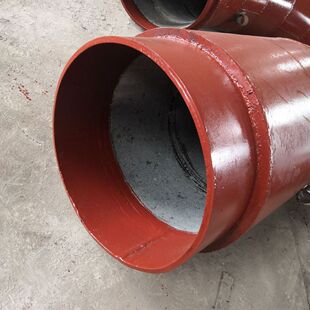 加工碳化硅管件碳化硅弯头输送煤粉矿渣输送碳化硅耐磨弯头