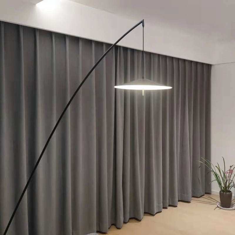 北欧现代简约渔夫钓鱼不倒翁书房样板房设计师极简创意客厅落地灯