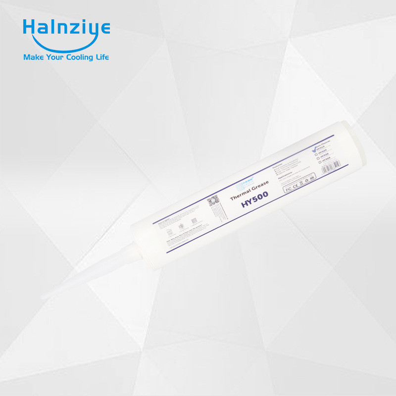 导热硅脂cpu路灯散热硅胶膏500g华能智网hy510灰色膏1.93w研销版
