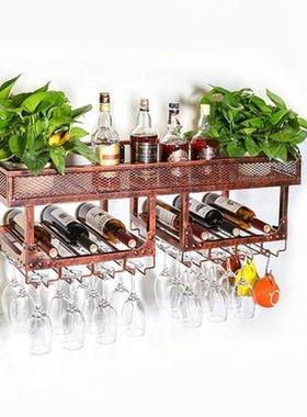 红酒杯架壁挂创意红酒架欧式高脚杯架倒挂高脚杯架