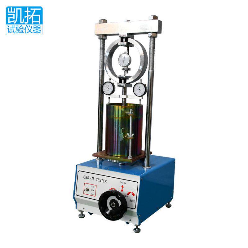 热销cbr-1测力环式承载比试验仪实验室板路面基层承载室内