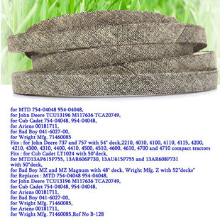 954 0.625x130in凯夫拉干包三角带布754 04048适用于m b127 热销