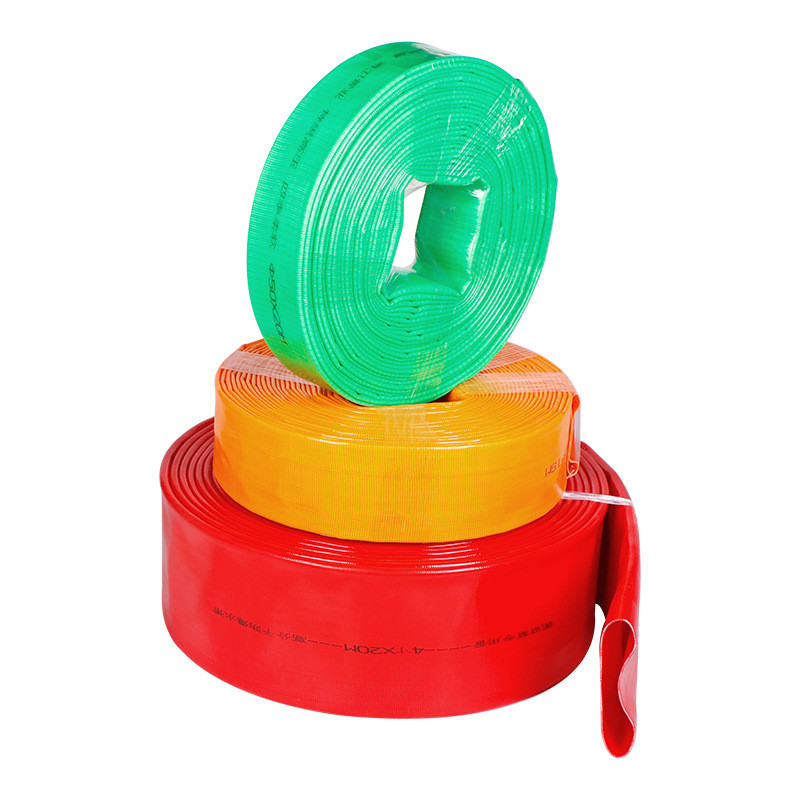 高分子灌溉塑水带农业高压涂浇地塑料水带四季柔软水管厂家定制