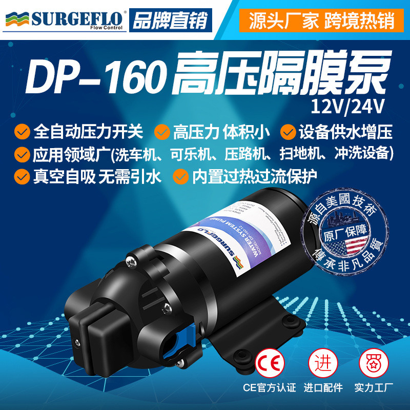直销DP-60微型隔膜水泵扫路车循环泵清洗仪器医美专用泵