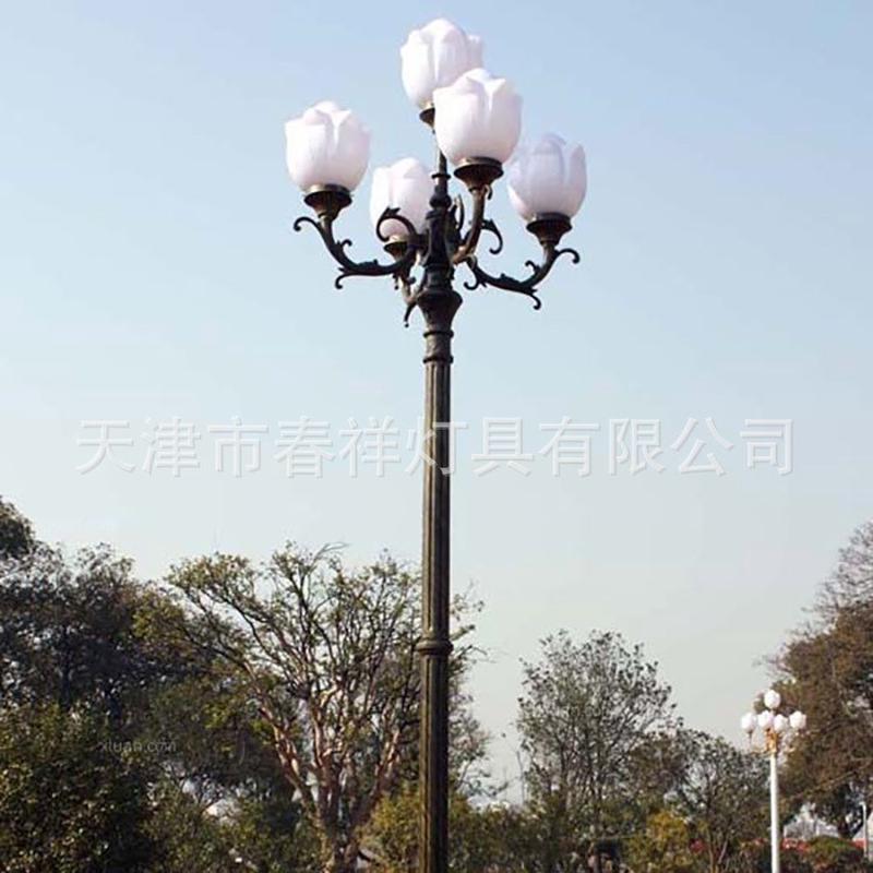 别墅花园草坪灯庭院路灯杆2.5米景观灯杆生产户外庭院灯