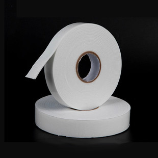 批发1600t泡棉双面胶汽车无痕胶贴白色pe泡棉海绵胶胶带高粘双面