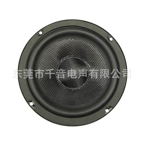 热销东莞喇叭厂6.5寸低音喇叭,低频纤盆/35芯音圈/100磁/玻扬声器