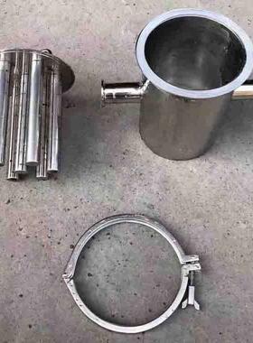 不锈钢除铁器管道食品级液体浆料磁性过滤器12000gs