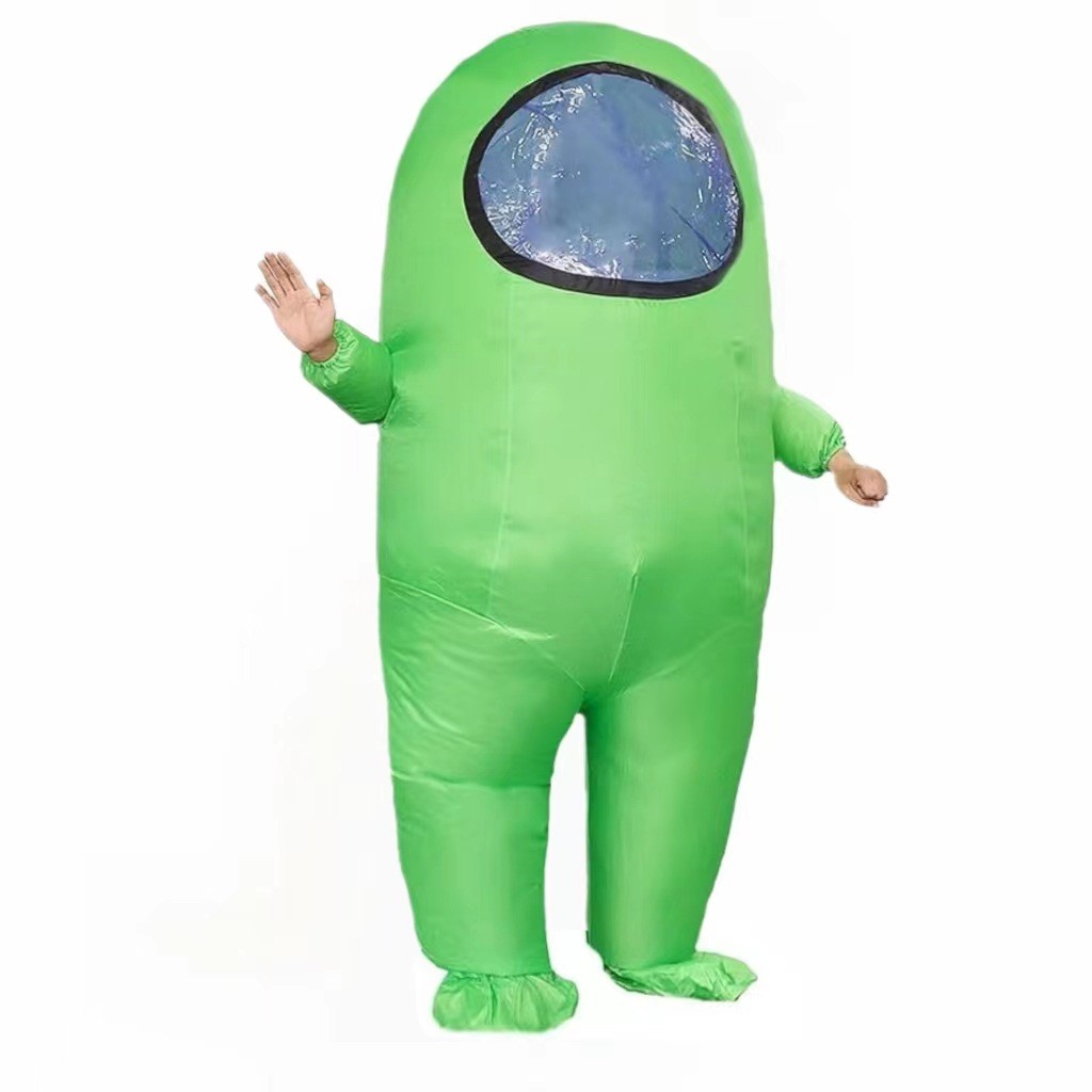 万圣节太空人充气服cosplay道具狼人杀充气玩偶服小小人充气服
