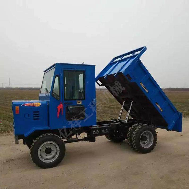 热销3四不像5吨吨四轮工程车双顶自卸矿用运输车四不像翻斗拖拉机