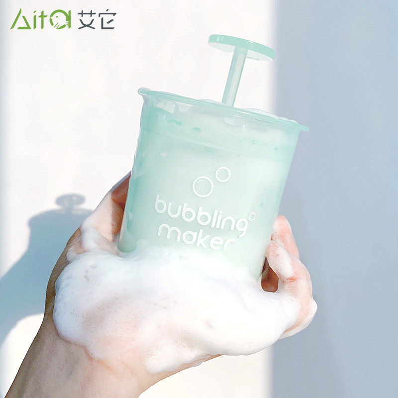 现 荷诺洗面奶打泡器洗头起泡器洗发水打泡泡器气泡杯发泡瓶神器,家庭/个人清洁工具,乳液器,淘宝优惠券,粉丝福利购,淘宝优惠卷