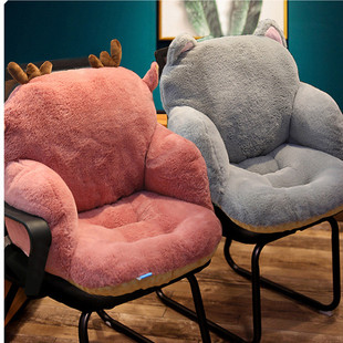 椅垫坐垫靠垫一体办公室久坐屁股垫学生宿舍椅子靠背电脑椅护腰垫