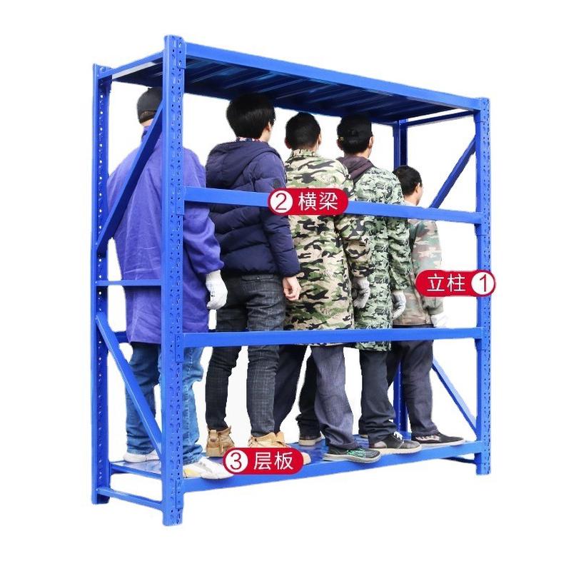 服装仓库货架展示架五金工具仓储架层板货架家用置物架杂物间架子