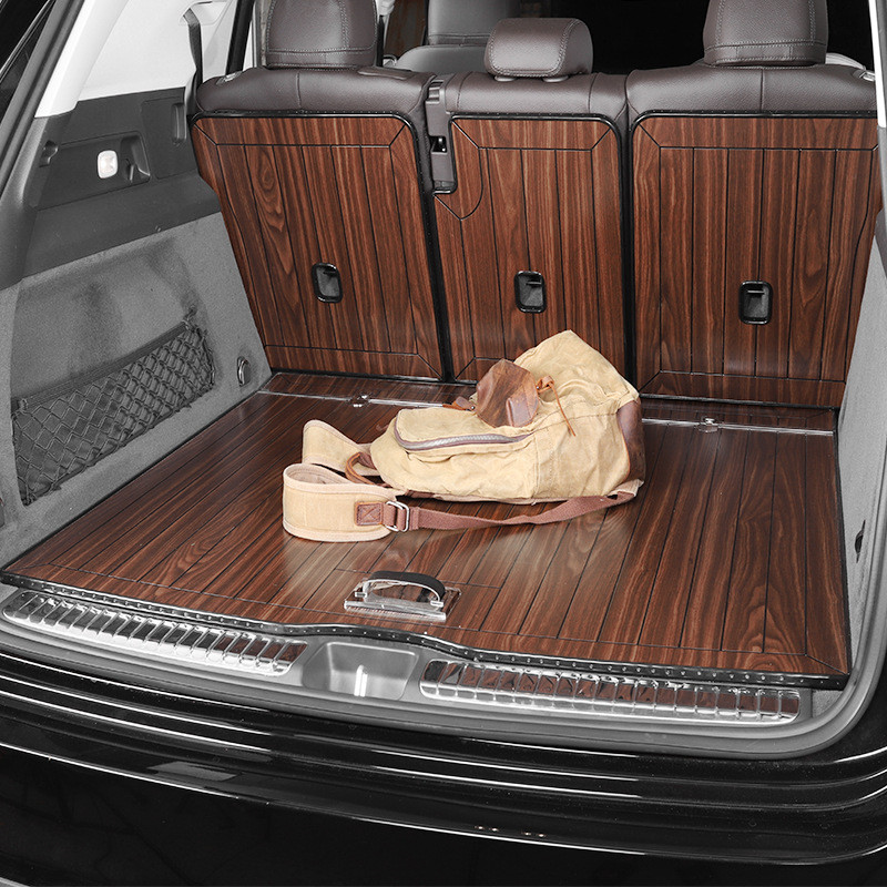 热销18-20尾箱垫gle木质款后备箱垫木地板专用环保后备箱垫gle450