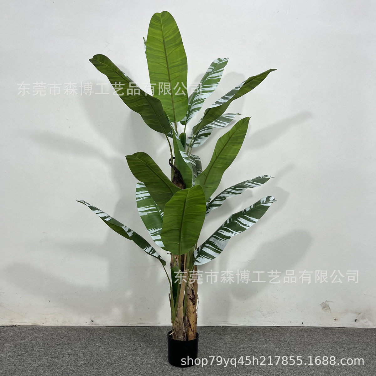 外贸仿真芭蕉树仿真香蕉摆件仿真绿植盆景仿真热带树盆栽假树