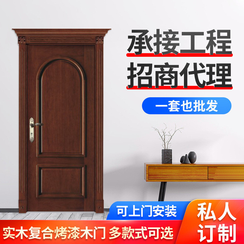 伊普斯门业豪华室内烤漆门烤漆雕花门别墅实木门