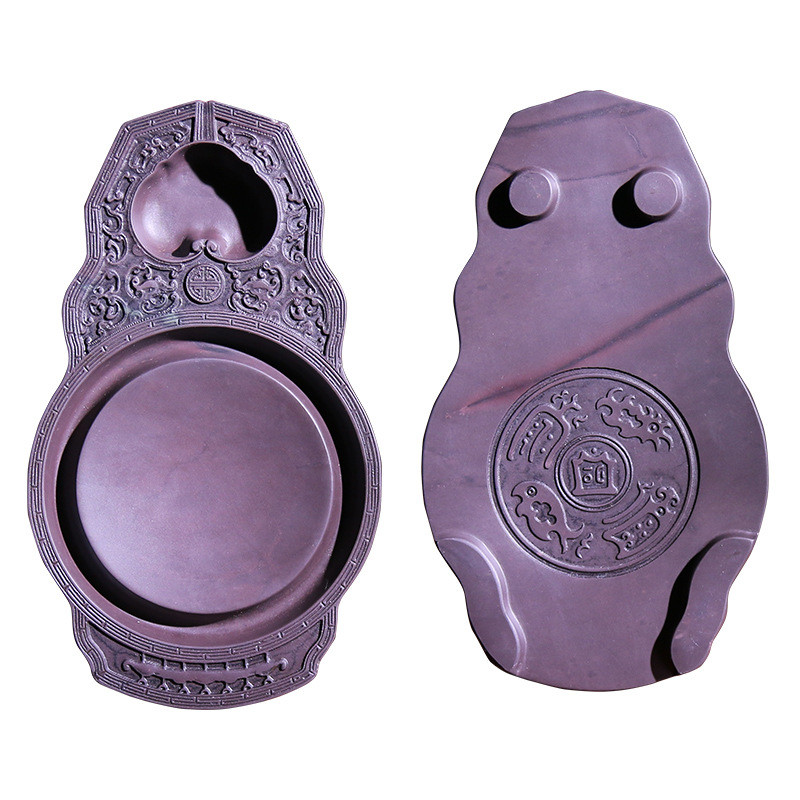 厂家直销4寸5端砚6寸古琴砚文房把玩书法磨墨写字画画肇庆正宗寸