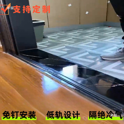客厅走廊过道门帘小户型保温无轨蜂窝折叠门隔断门推拉门客厅蜂巢