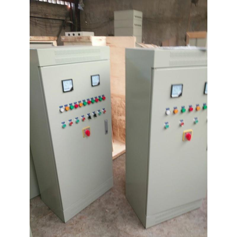 22kw电源柜软启动一控三二用一备触摸屏控制柜控控制柜