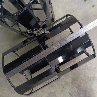 油菜籽脱粒轮铁轮滚筒轮微耕机防缠草轮小型农用一整套微耕机配件
