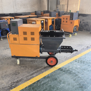 热销室内外装修墙面抹灰机7.5kw/9kw全自动砂浆喷涂机511砂浆喷涂
