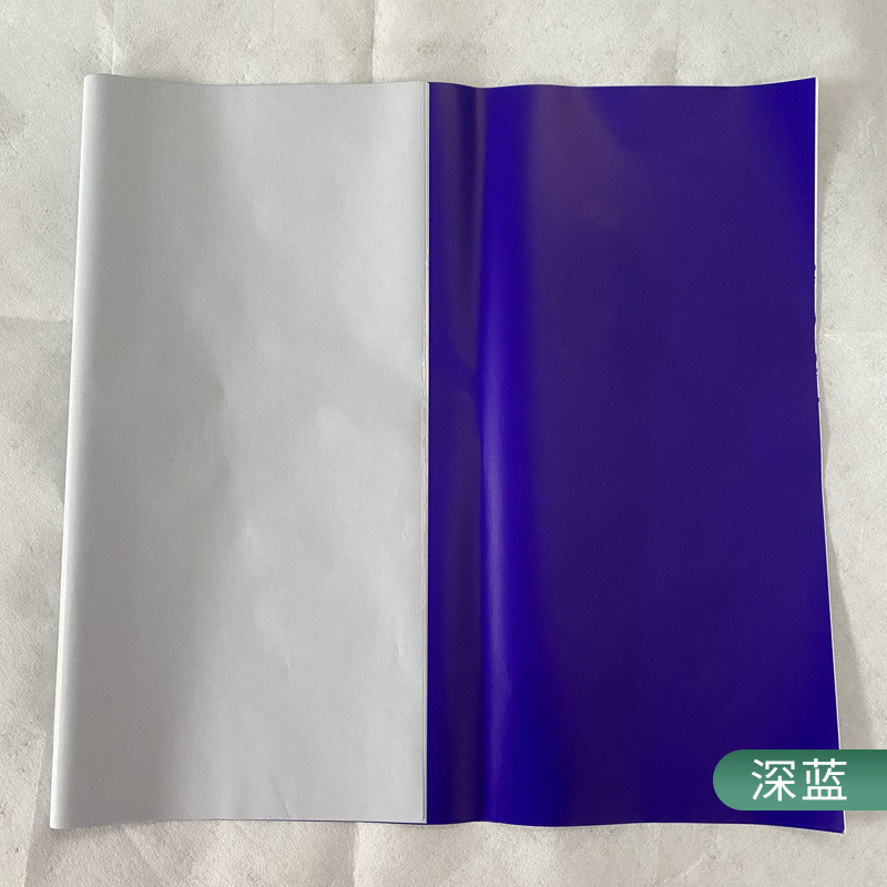 单面色彩色纸传统工艺蜡光纸剪纸上蜡刻纸寒衣亮光彩色纸