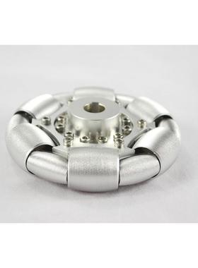 热销100mm铝全向轮轮omnidirectionalwheels)单片90°铝（14179s