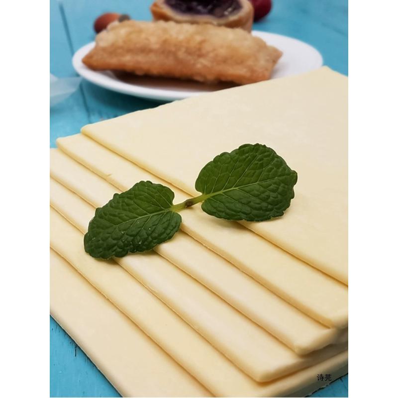 新日期高贝法式酥皮千层派拿破仑 蝴蝶酥皮榴莲酥皮6片装京津冀成